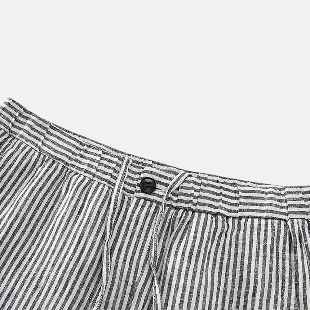 Bermuda Linho Masculina Fiorinni Listrada