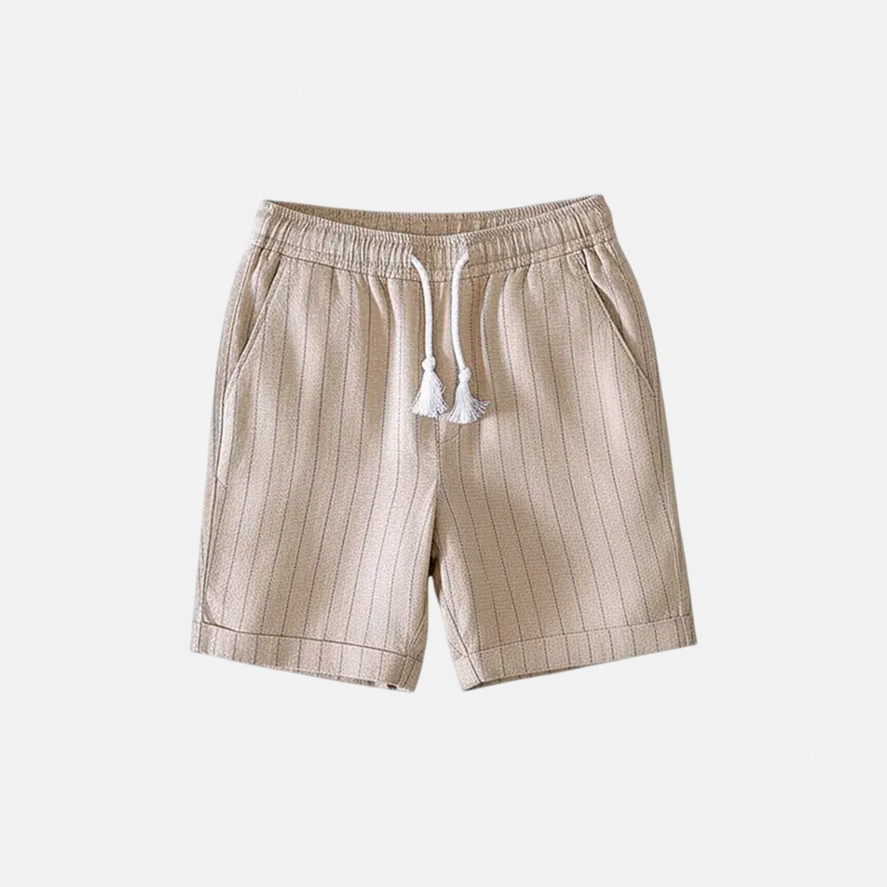 Bermuda Linho Portofino bege