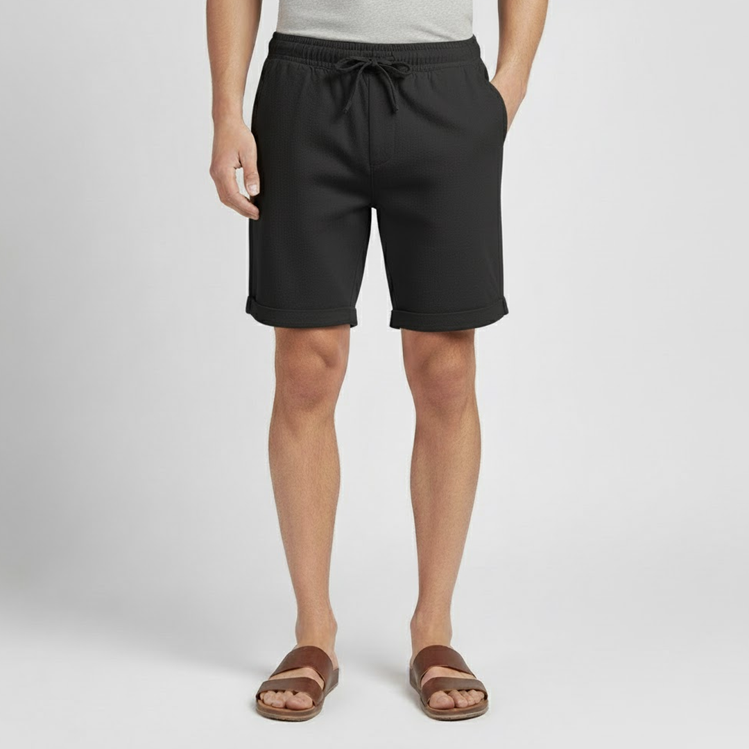 Bermuda Masculina Linho Verano cinza