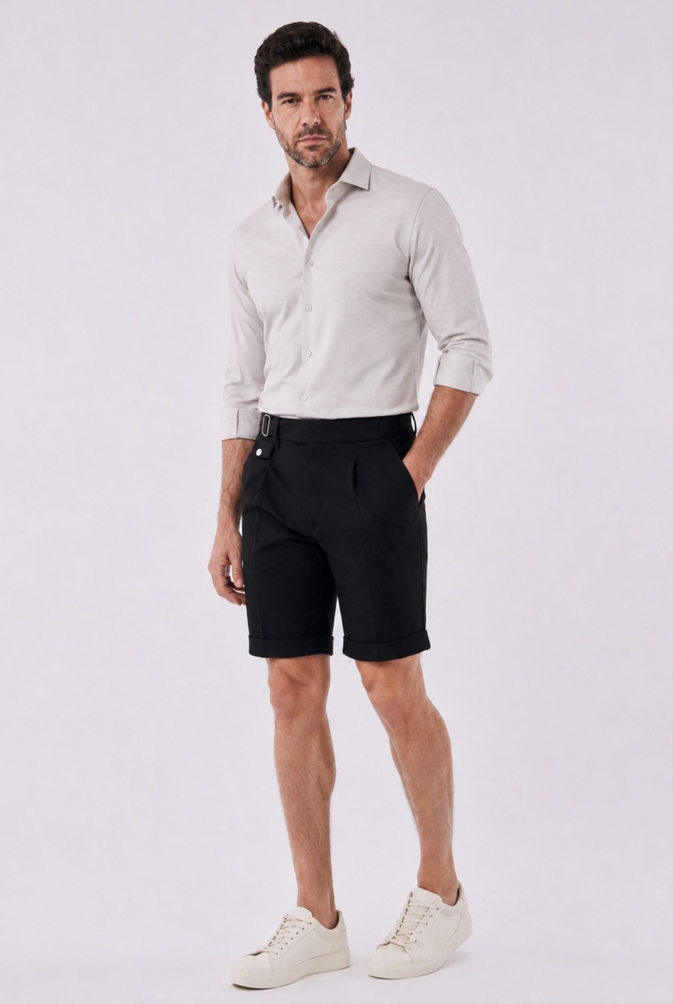 Bermuda Masculina de Alfaiataria Halden