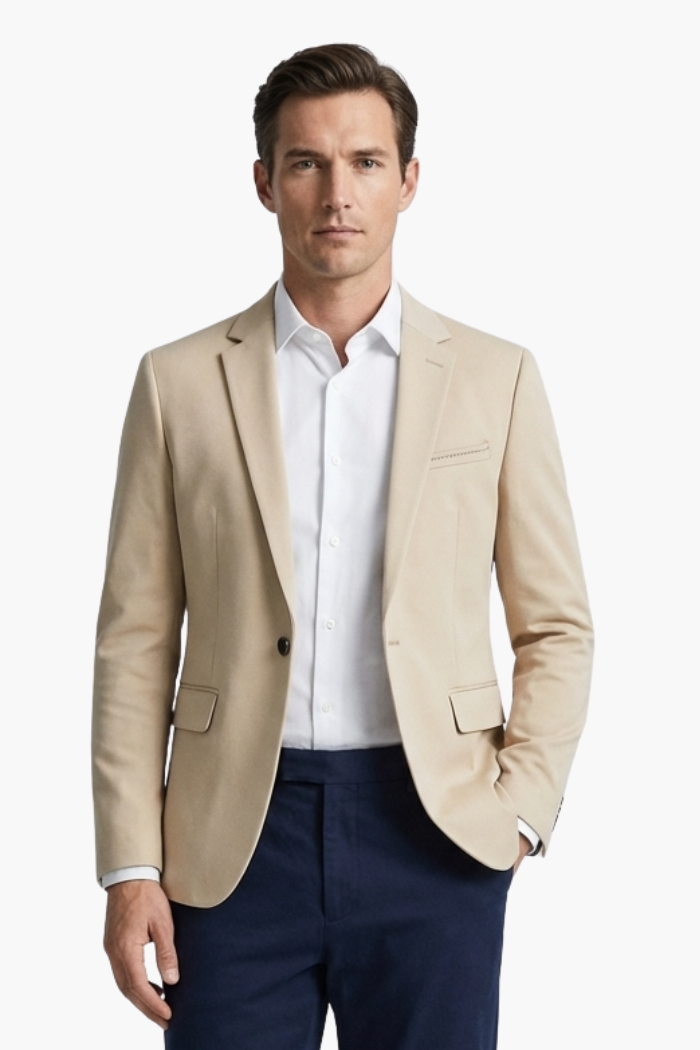 Blazer Masculino Carlsen Slim com Caimento Ajustado