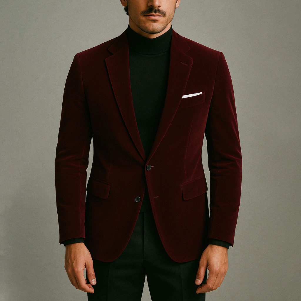 Blazer Masculino Fiorinni Elegante vinho