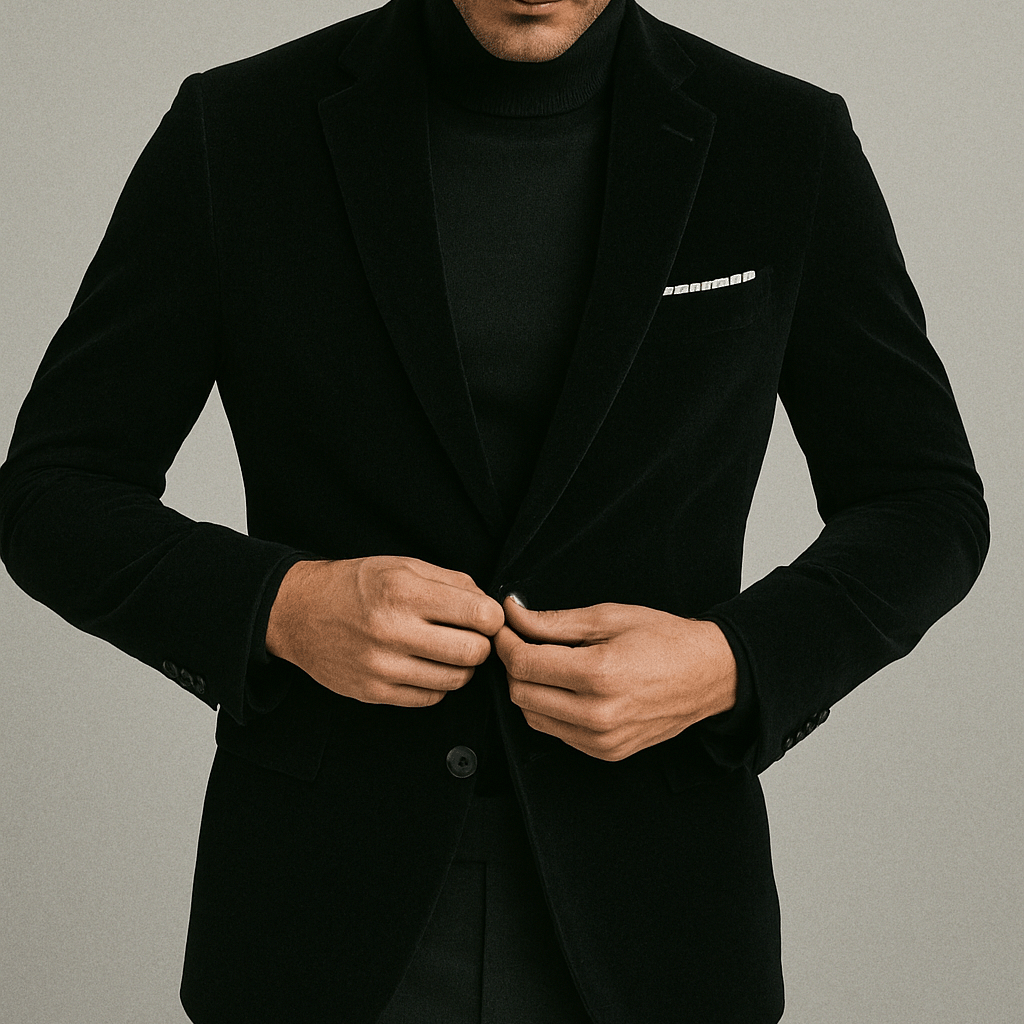 Blazer Masculino Fiorinni Elegante preto