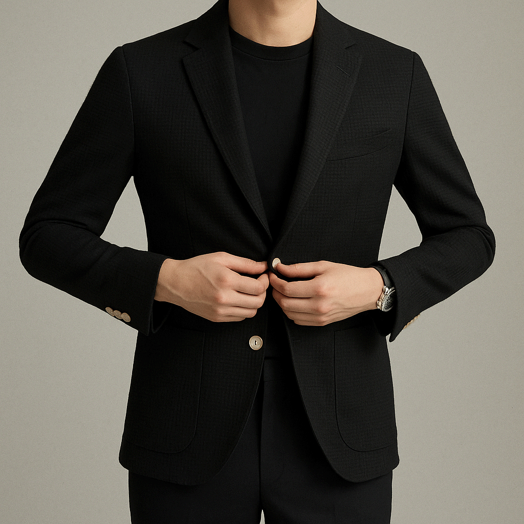 Blazer Masculino Fiorinni Noble Preto