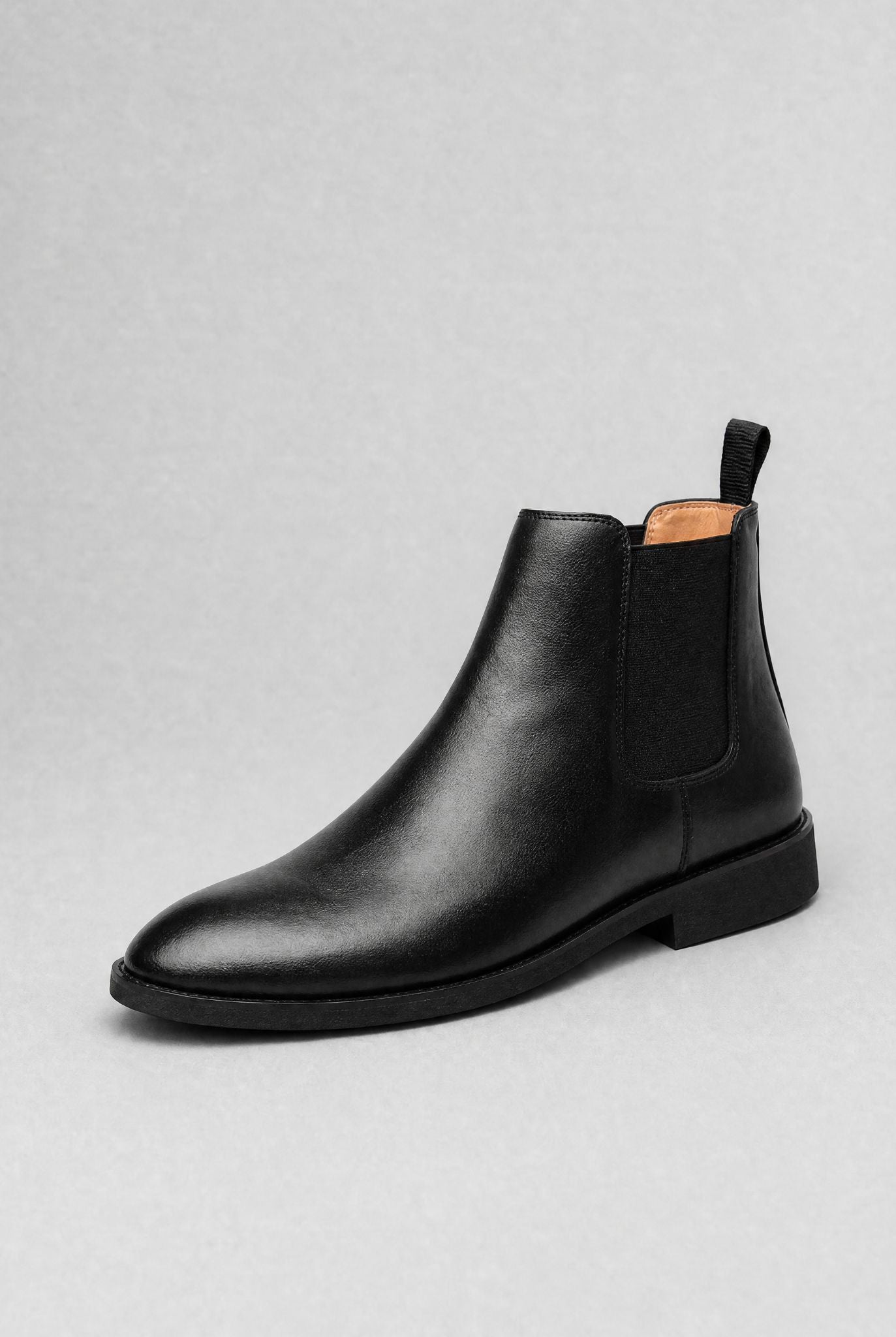 Bota Chelsea Masculina em Couro com Design Clássico Britânico