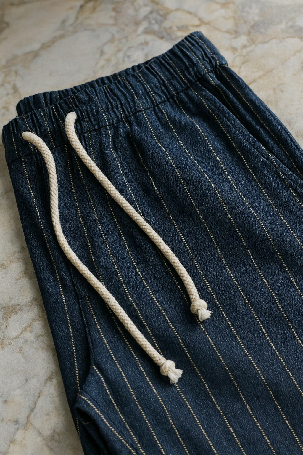 Calça Linho Listrada Fiorinni F084 - detalhes