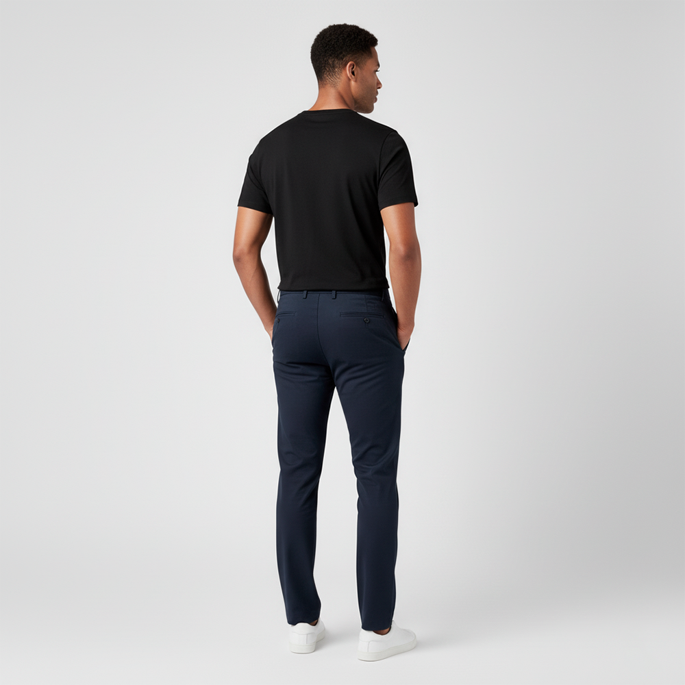 Calça Social Masculina Fiorinni azul marinho
