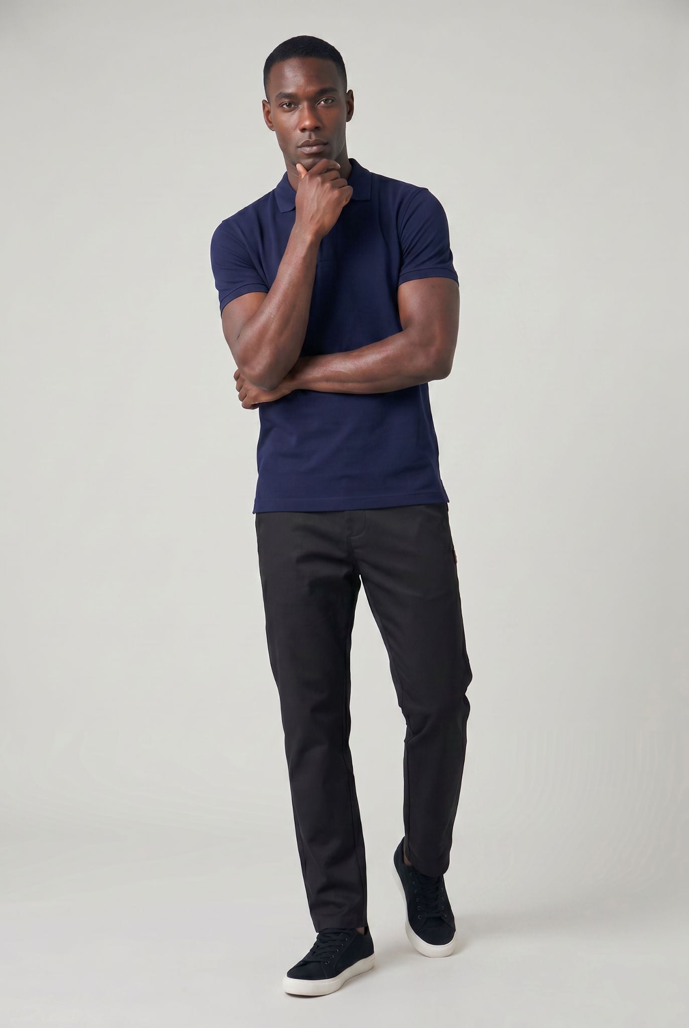 Calça Chino em Sarja Masculina Belmont