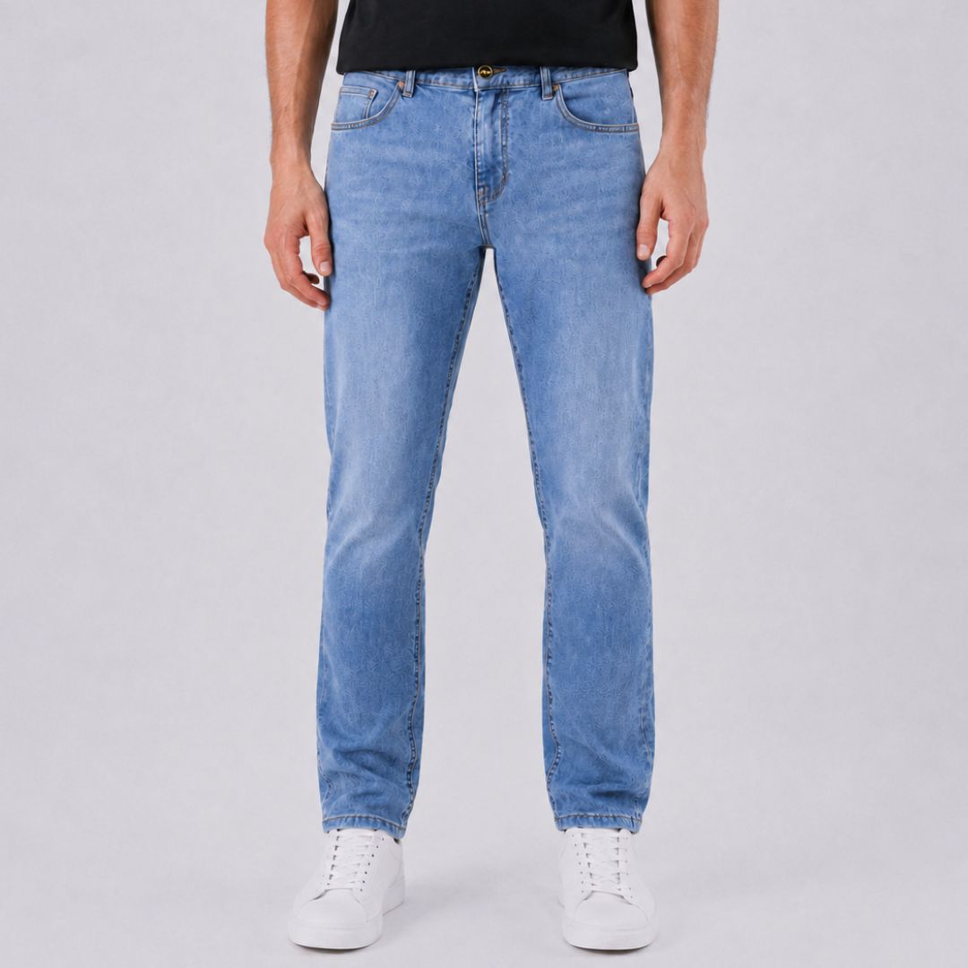 Calça Jeans Masculina Royal azul claro