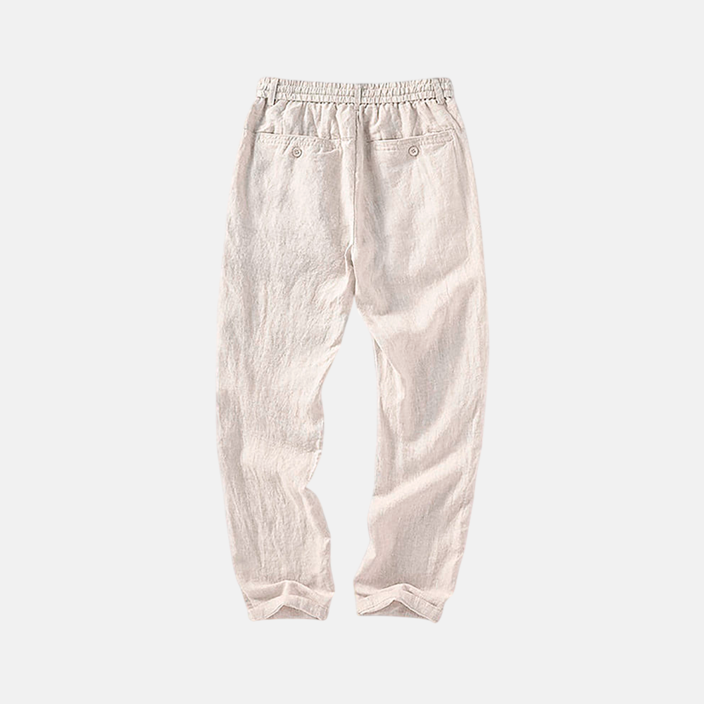 Calça Linho Masculina Fiorinni F093 bege-1