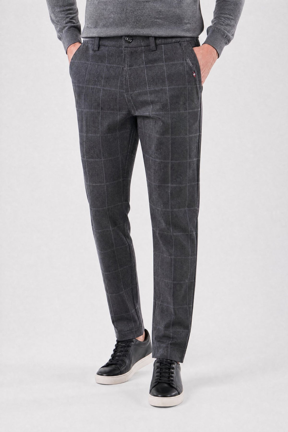Calça Social Masculina Xadrez