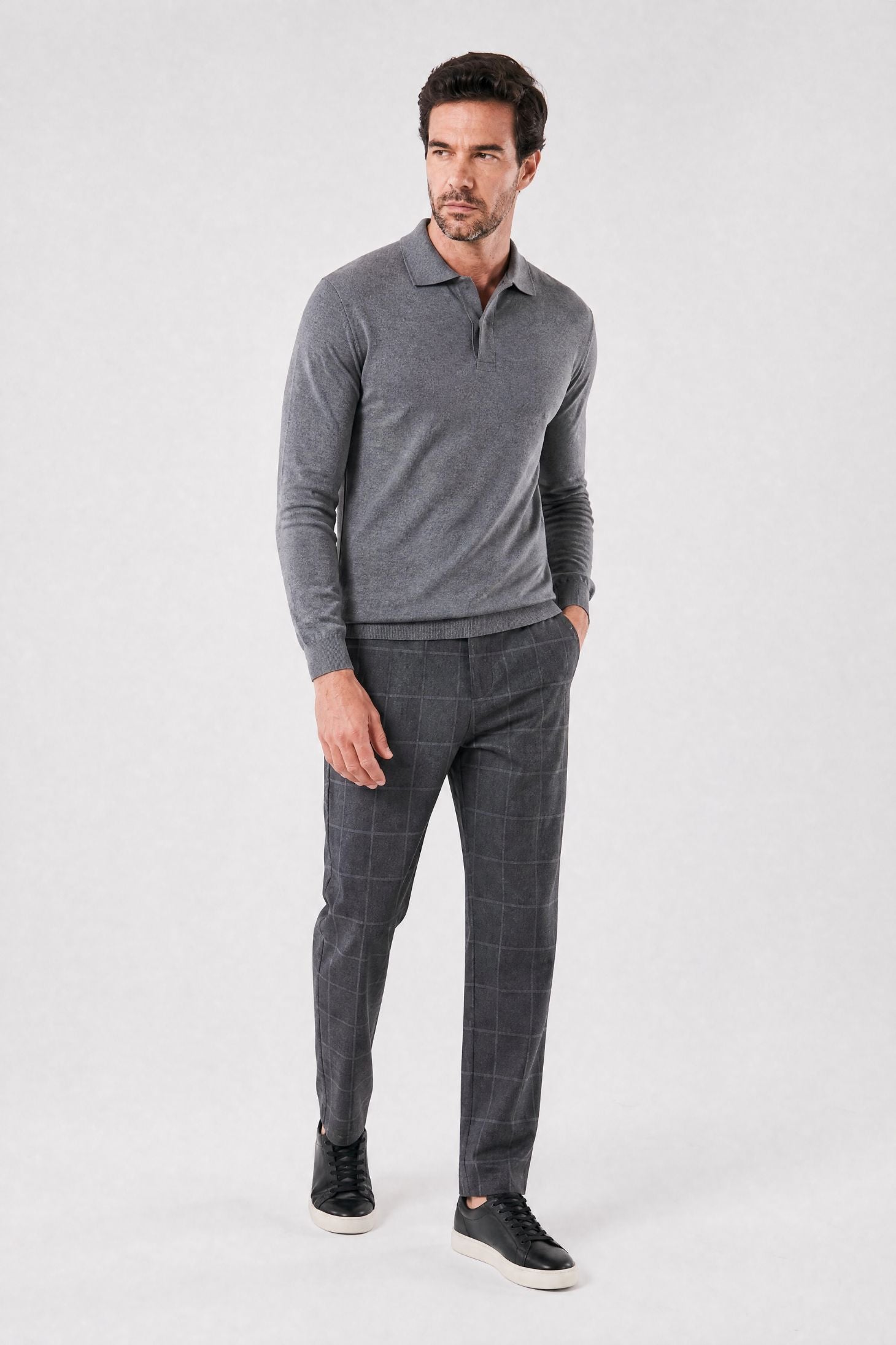 Calça Social Masculina Xadrez