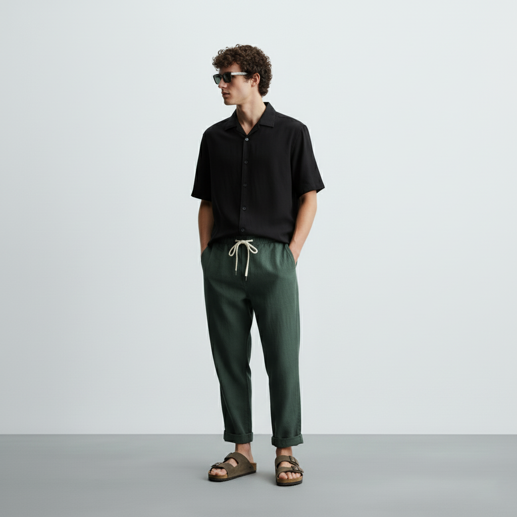 Calça Linho Masculina Fiorinni F086