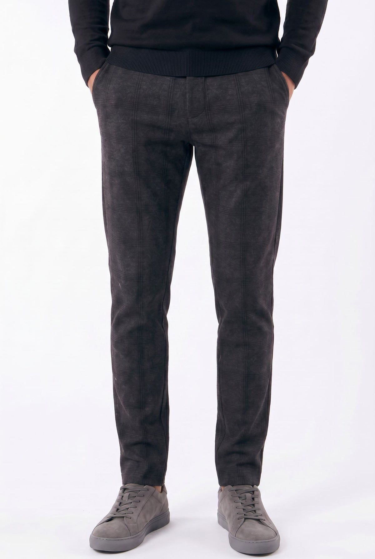 Calça de Alfaiataria Xadrez Masculina