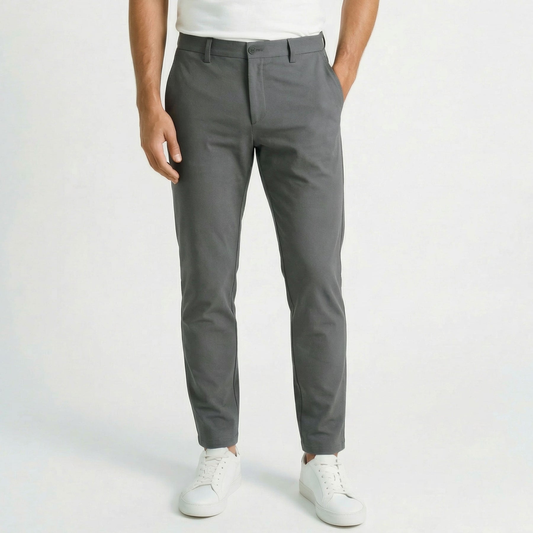 Calça Social Masculina Fiorinni cinza