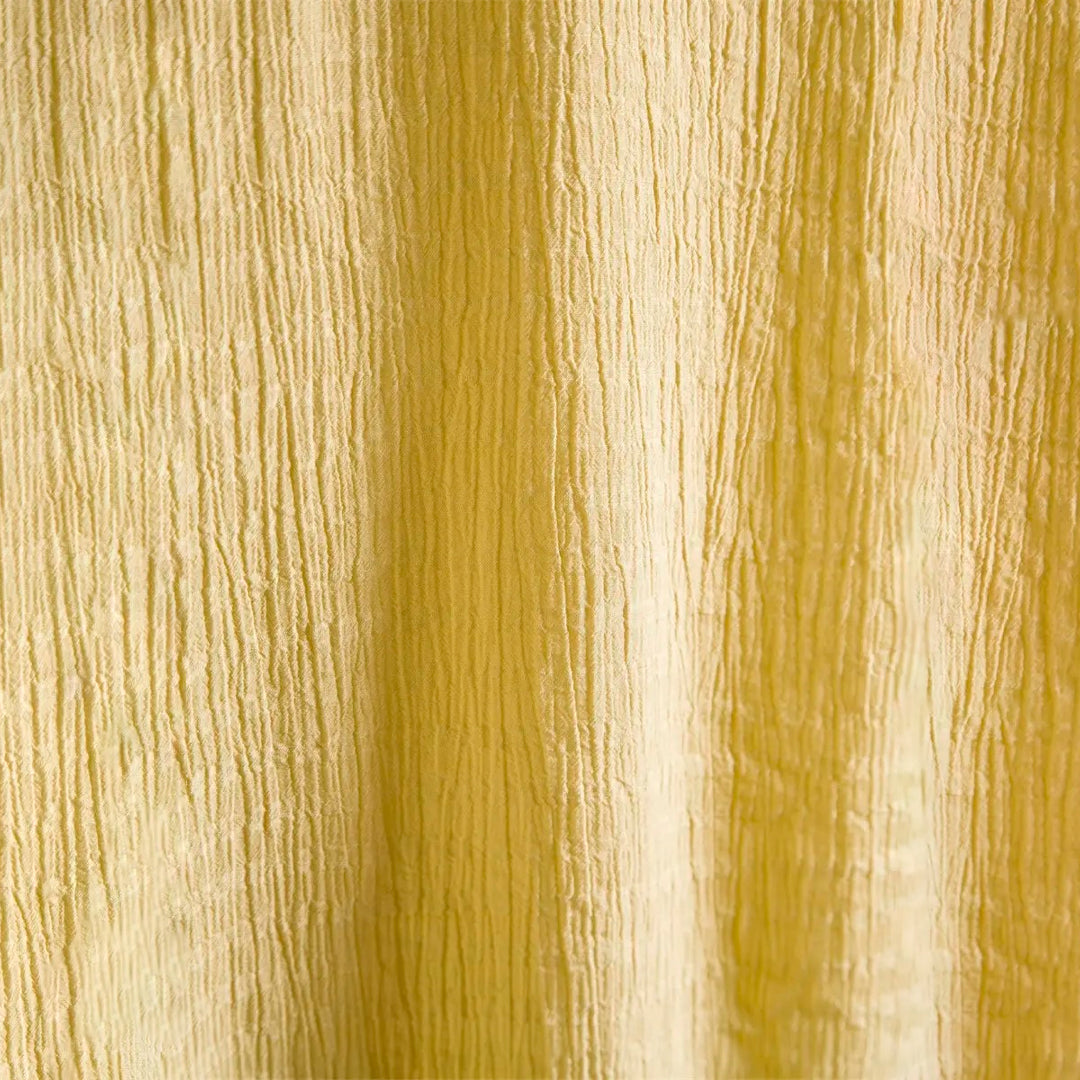 Camisa Manga Curta Básica Fiorinni Modern Amarela