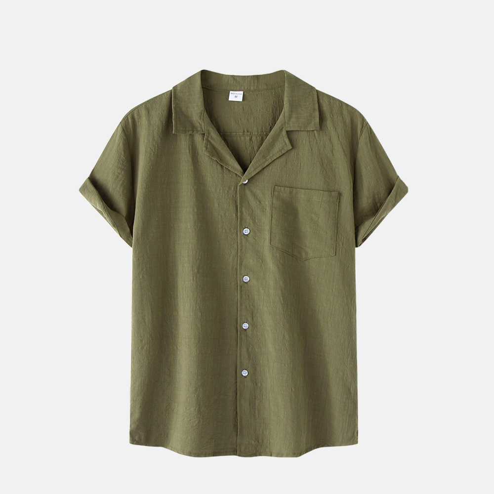 Camisa Manga Curta Fiorinni Ibéria verde