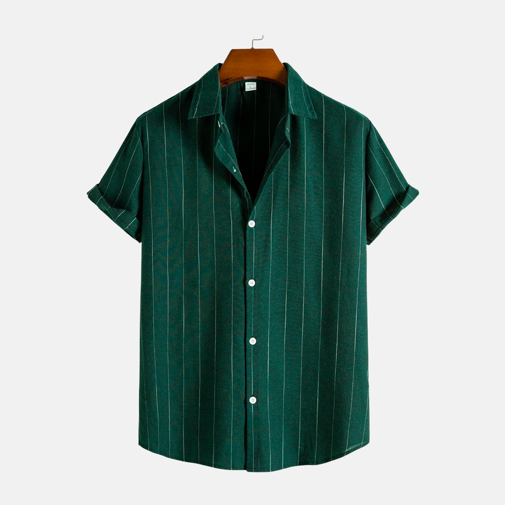 Camisa Manga Curta Fiorinni Mare verde