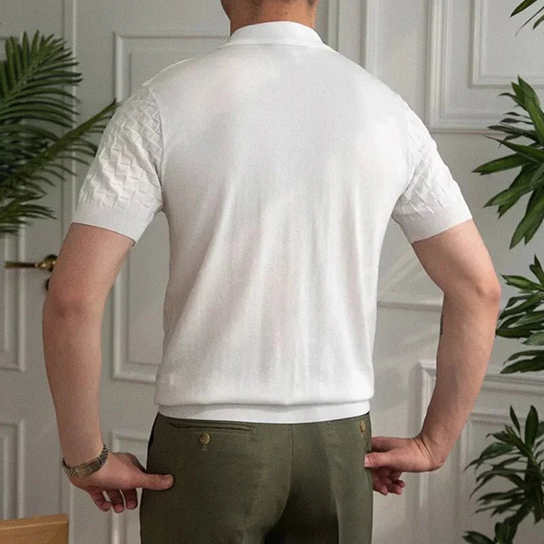 Camisa Polo Masculina Fiorinni Valencia Branca