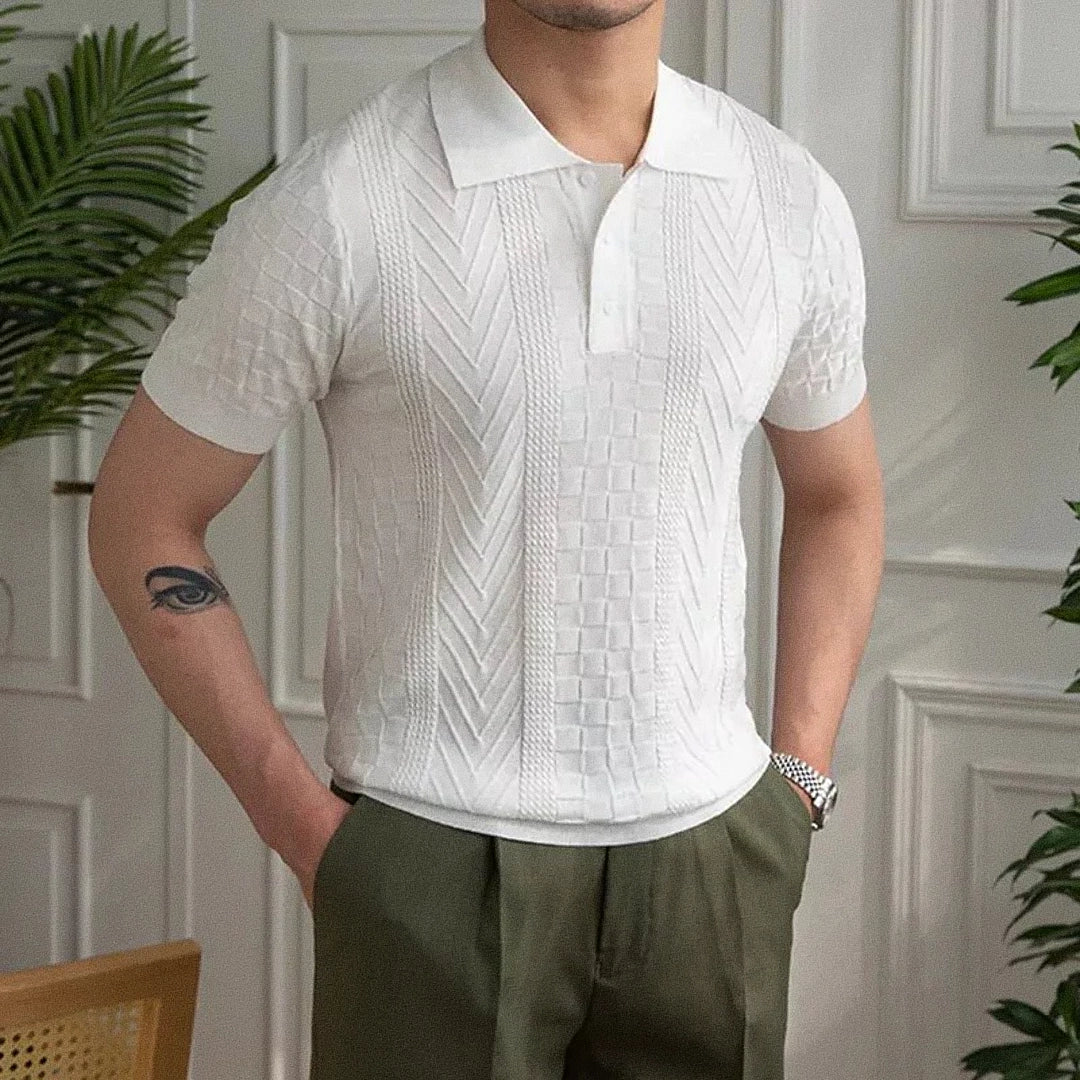 Camisa Polo Masculina Fiorinni Valencia Branca