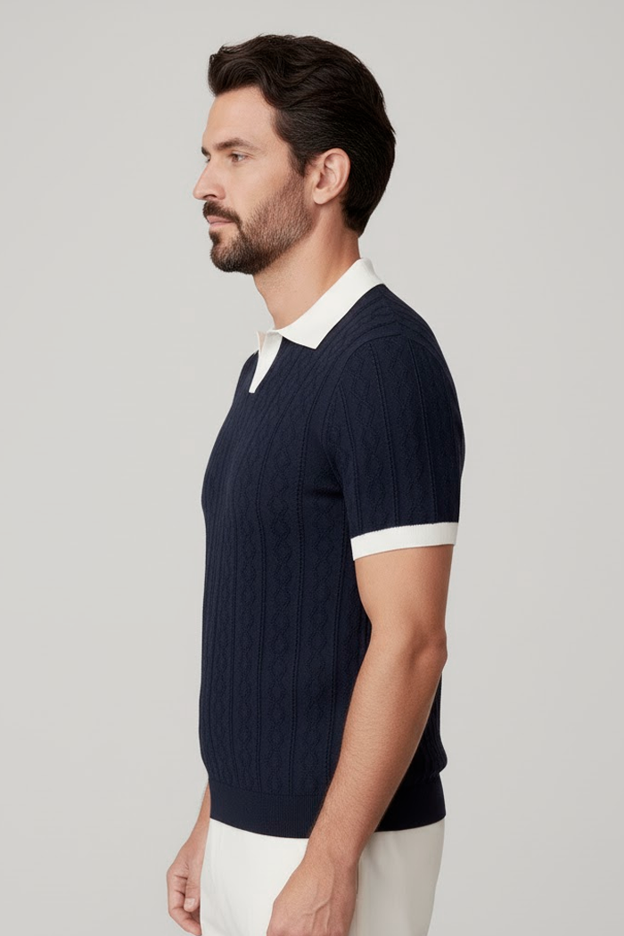 Camisa Polo Tricot Masculina Fiorinni Madrid