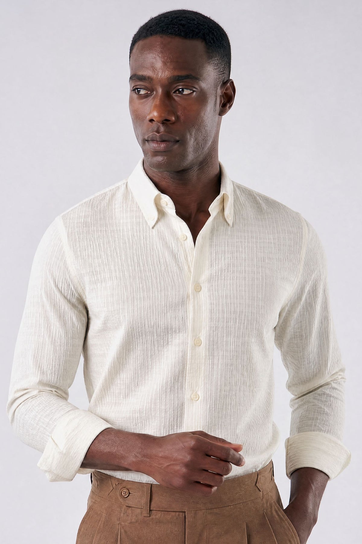 Camisa Social Masculina Nibosi