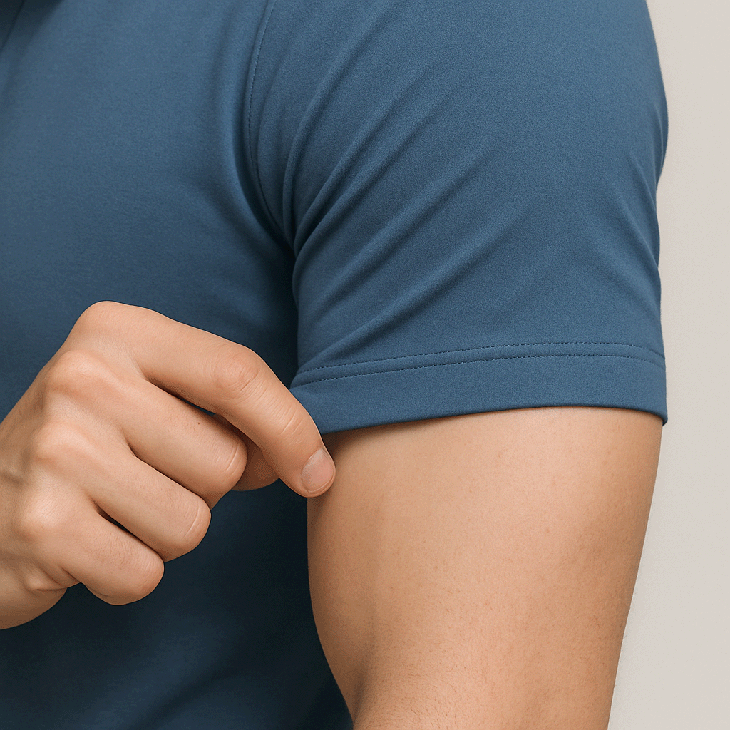 Camisa Polo Masculina em Seda Gelo Fiorinni