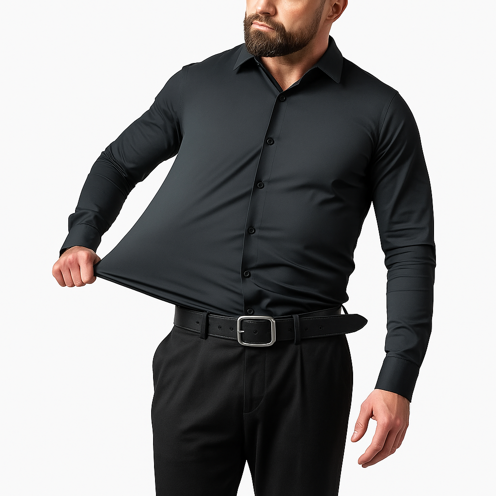 Camisa Social Masculina Fiorinni - preta