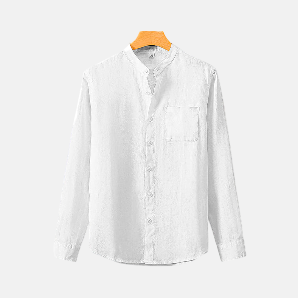 Camisa de Linho Fiorinni Provence branca