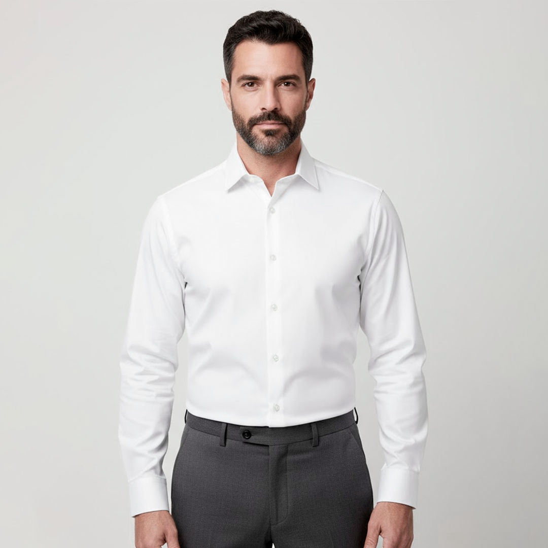 Camisa Social Masculina Fiorinni branca