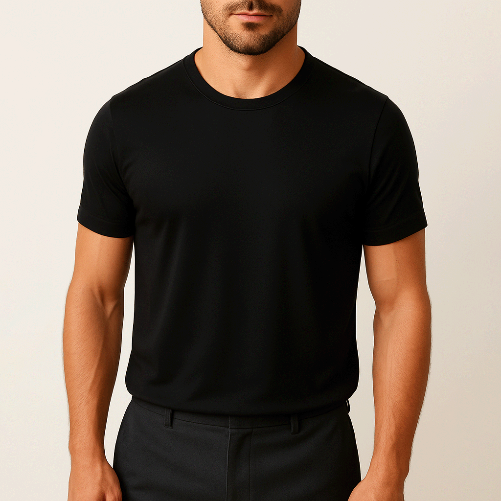 Camiseta Algodão Egípcio Fiorinni preto