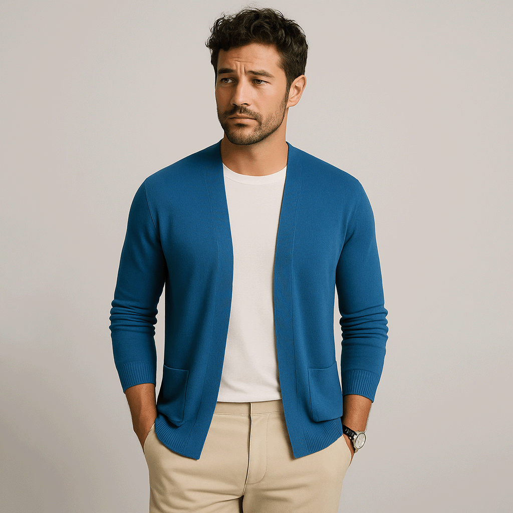 Cardigan Masculino Básico Fiorinni