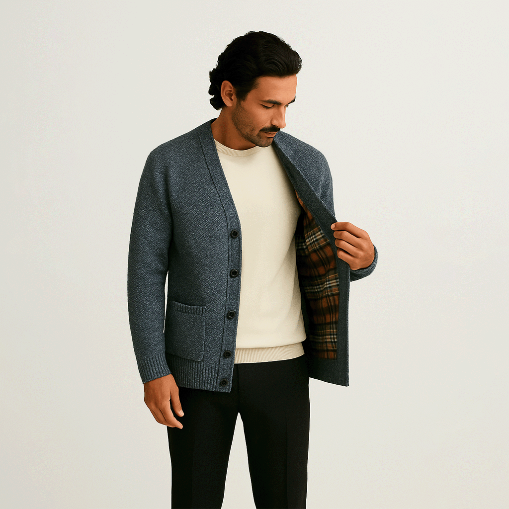Cardigan Masculino Fiorinni em Lã
detalhes