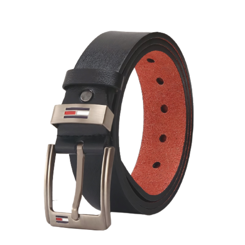 Cinto Masculino de Couro Fiorinni Clássico preto