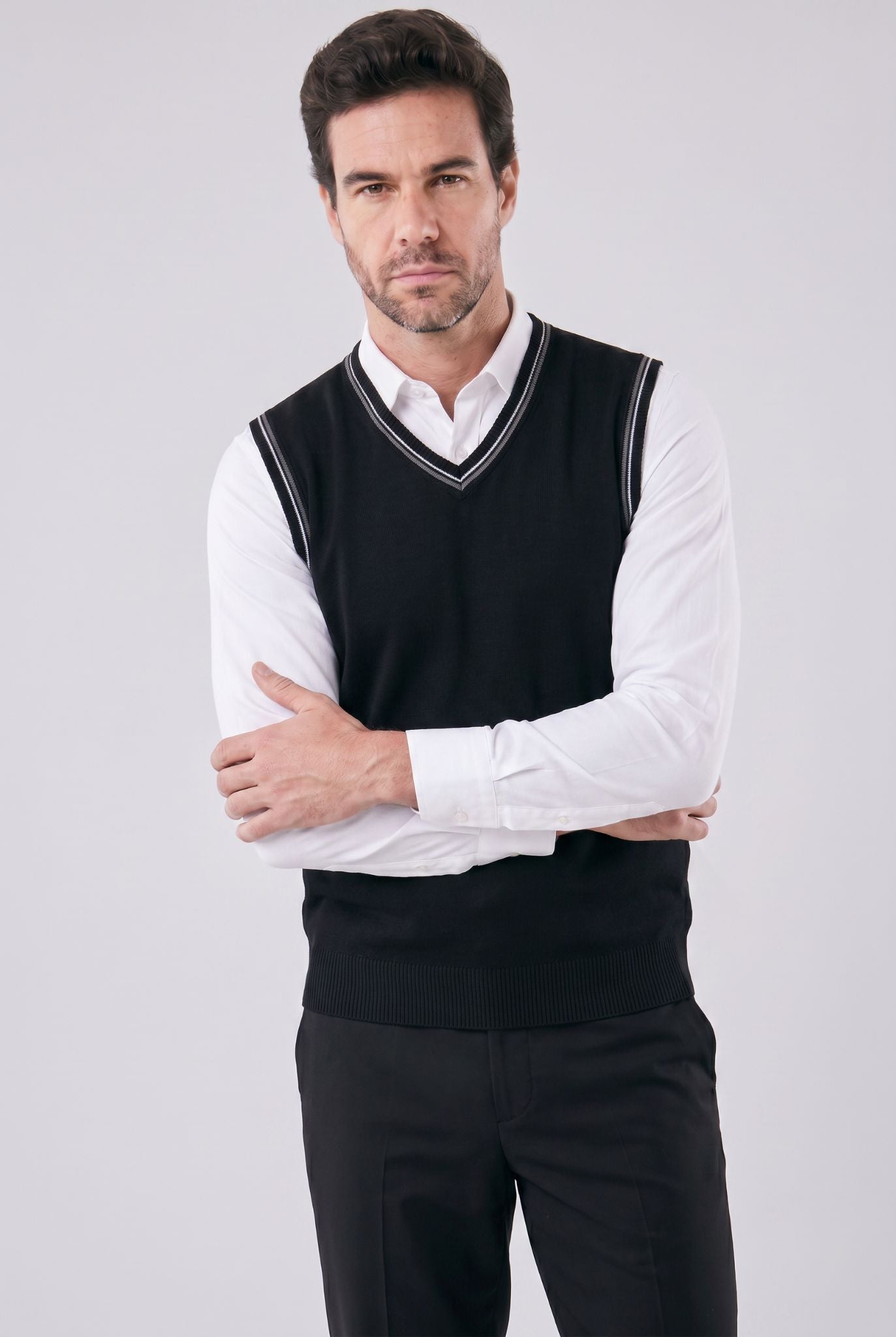 Colete Masculino Social Essentials de Alfaiataria Slim