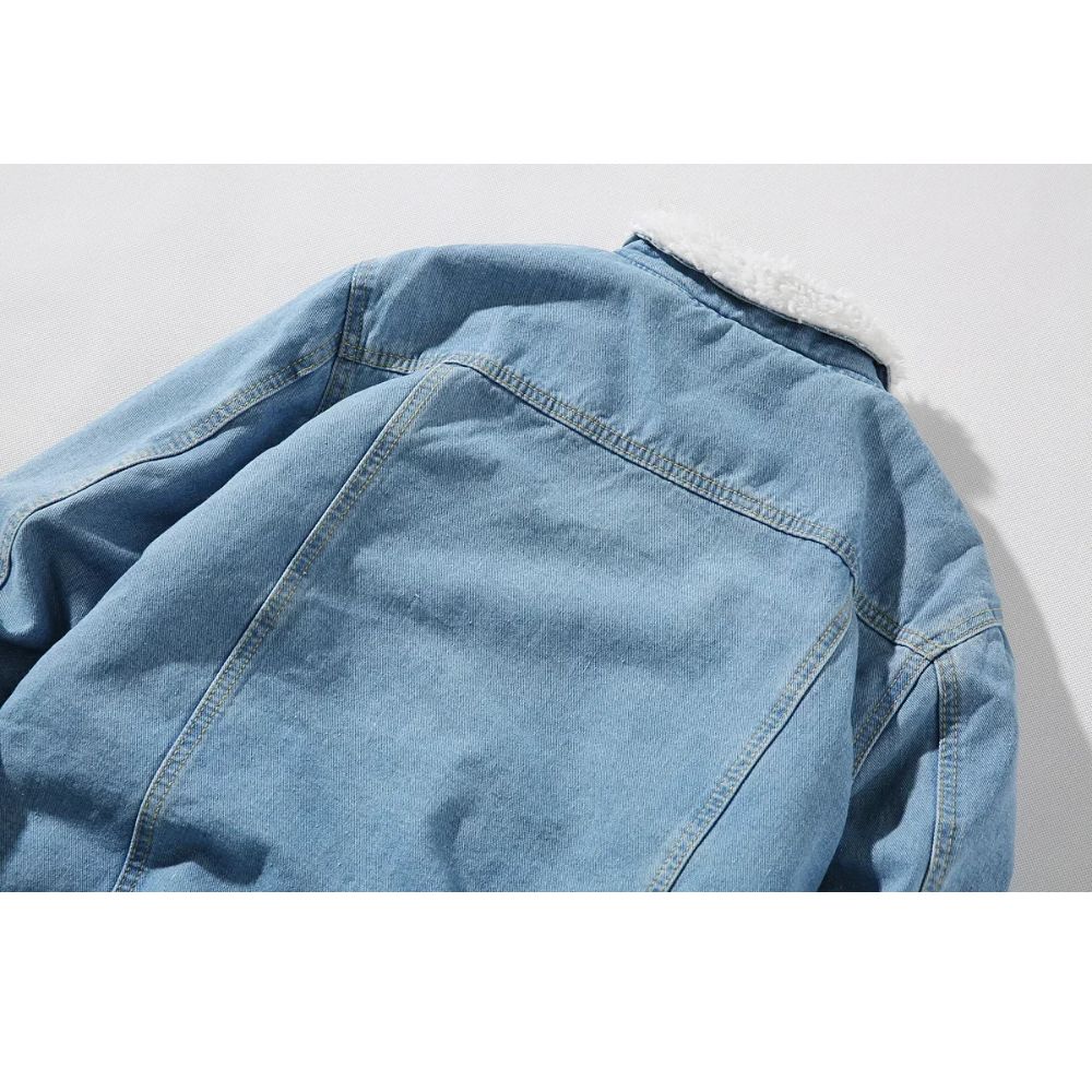 Jaqueta Jeans Masculina Fiorinni Modern - detalhes