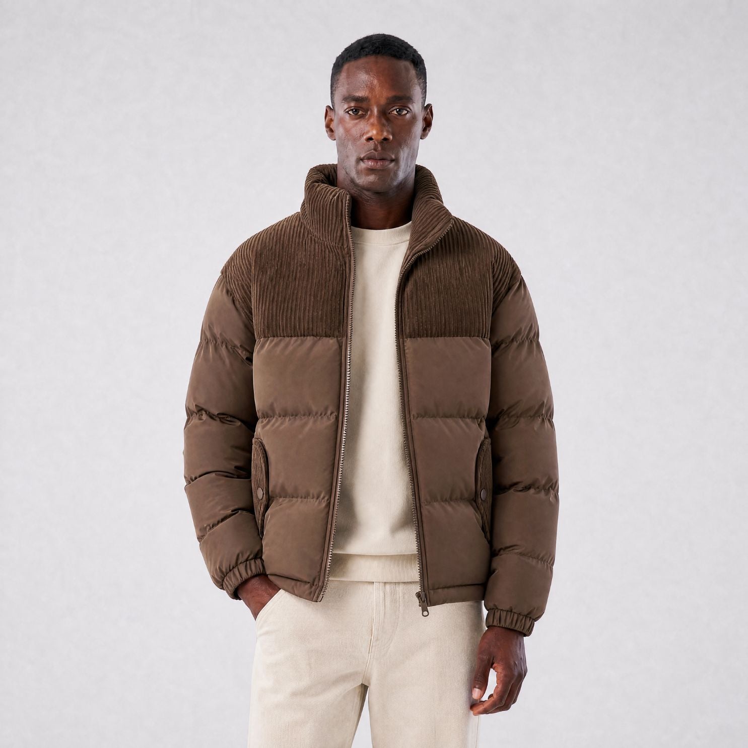 Jaqueta Puffer Masculina Company Bellaro cafe