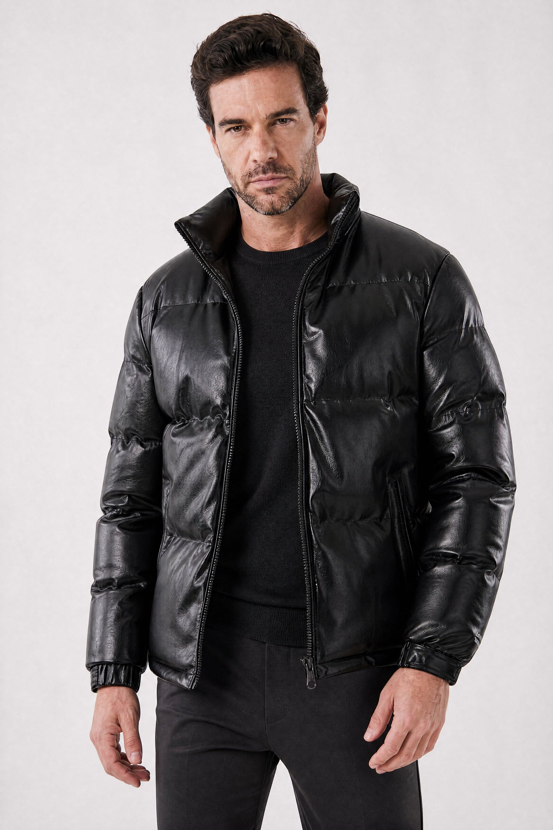 Jaqueta Puffer Masculina Halston