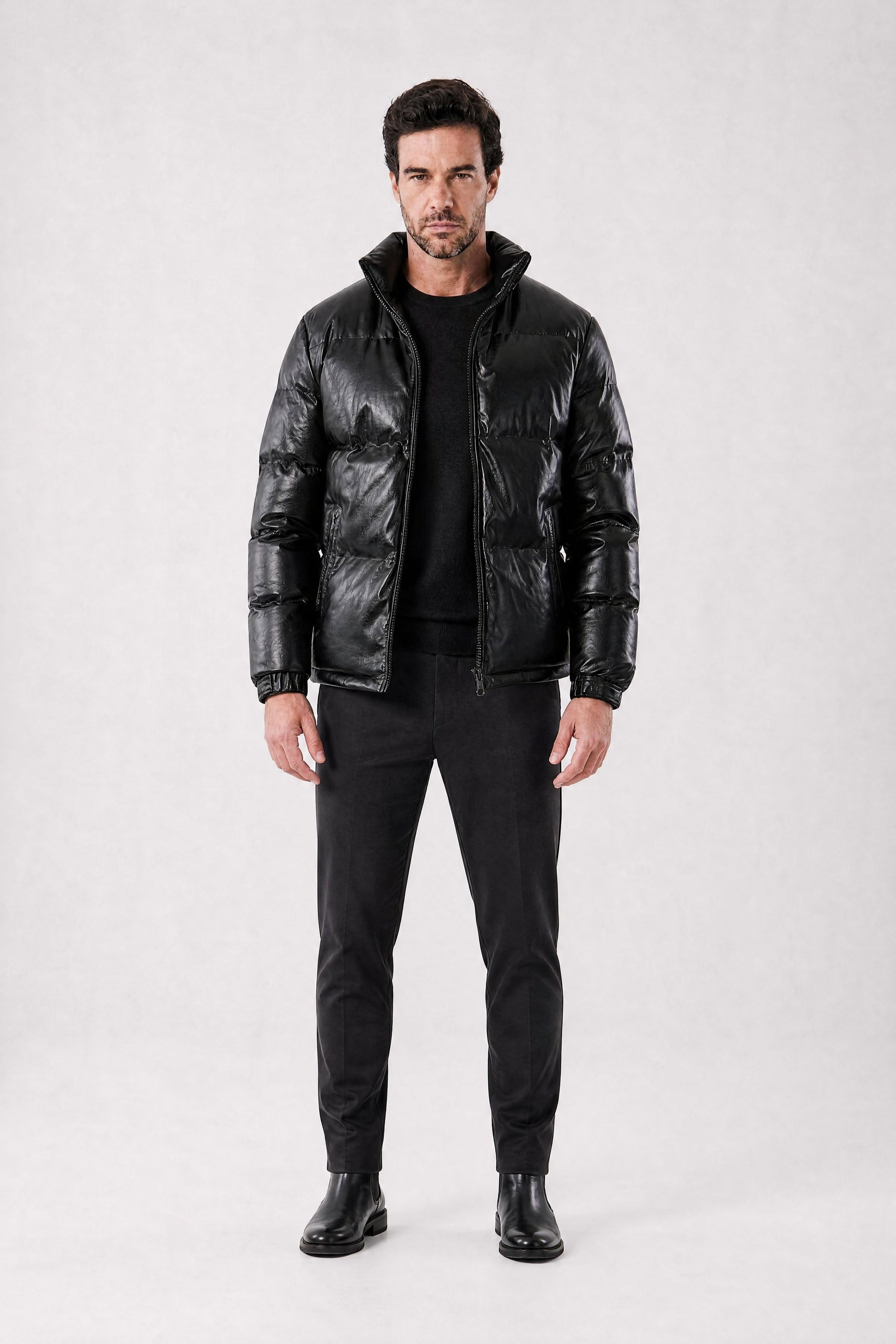 Jaqueta Puffer Masculina Halston