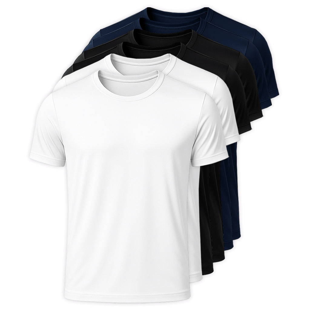 Kit 6 Camisetas Tech Modal Fiorinni
