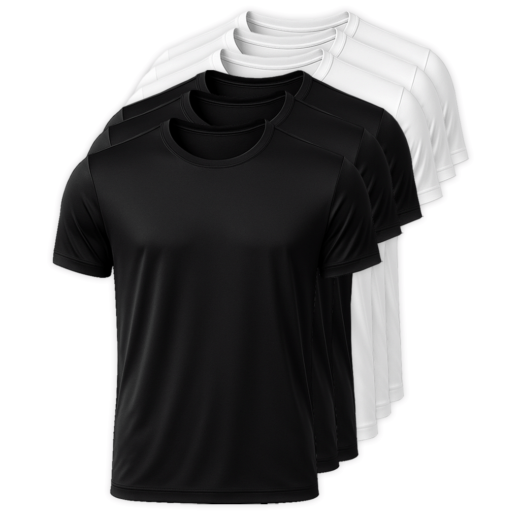 Kit 6 Camisetas Tech Modal Fiorinni