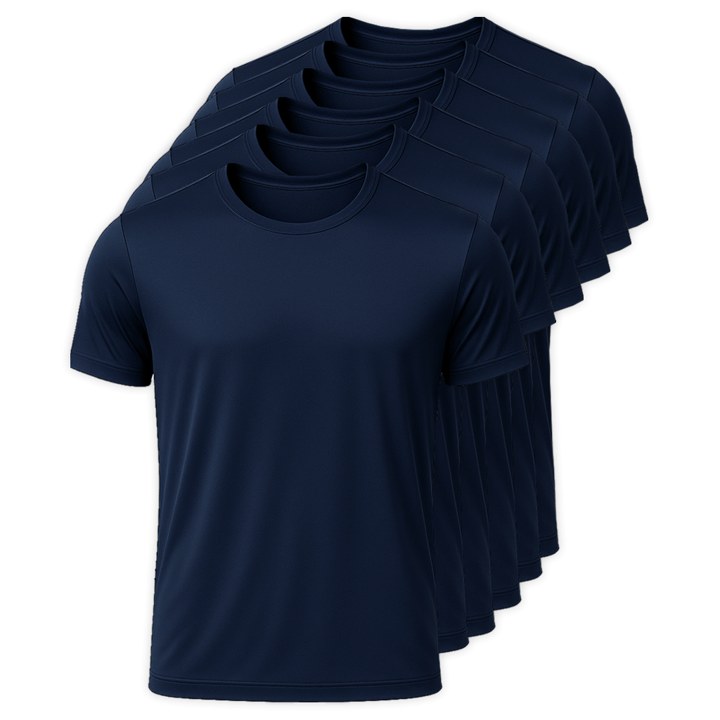 Kit 6 Camisetas Tech Modal Fiorinni