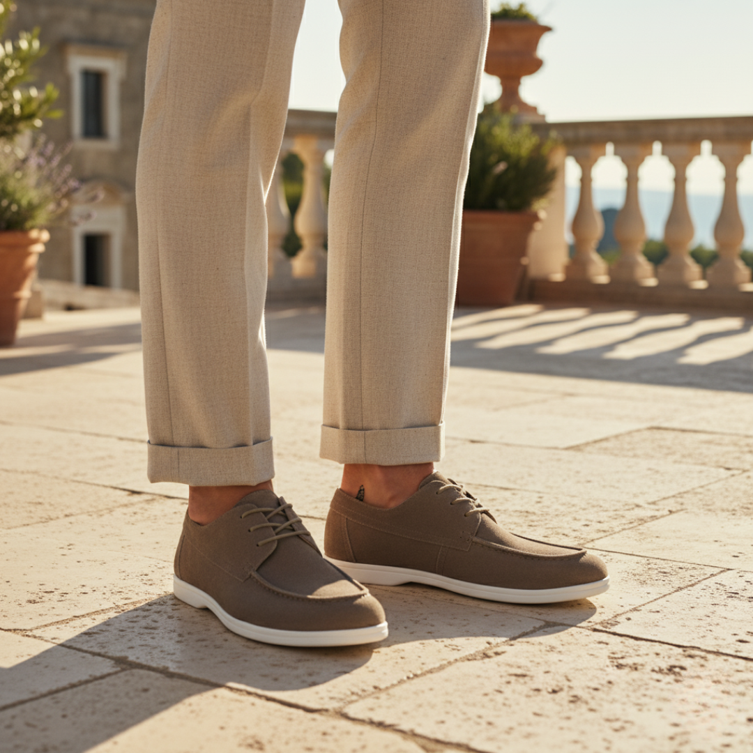 Loafer Masculino em Camurça Portovenere