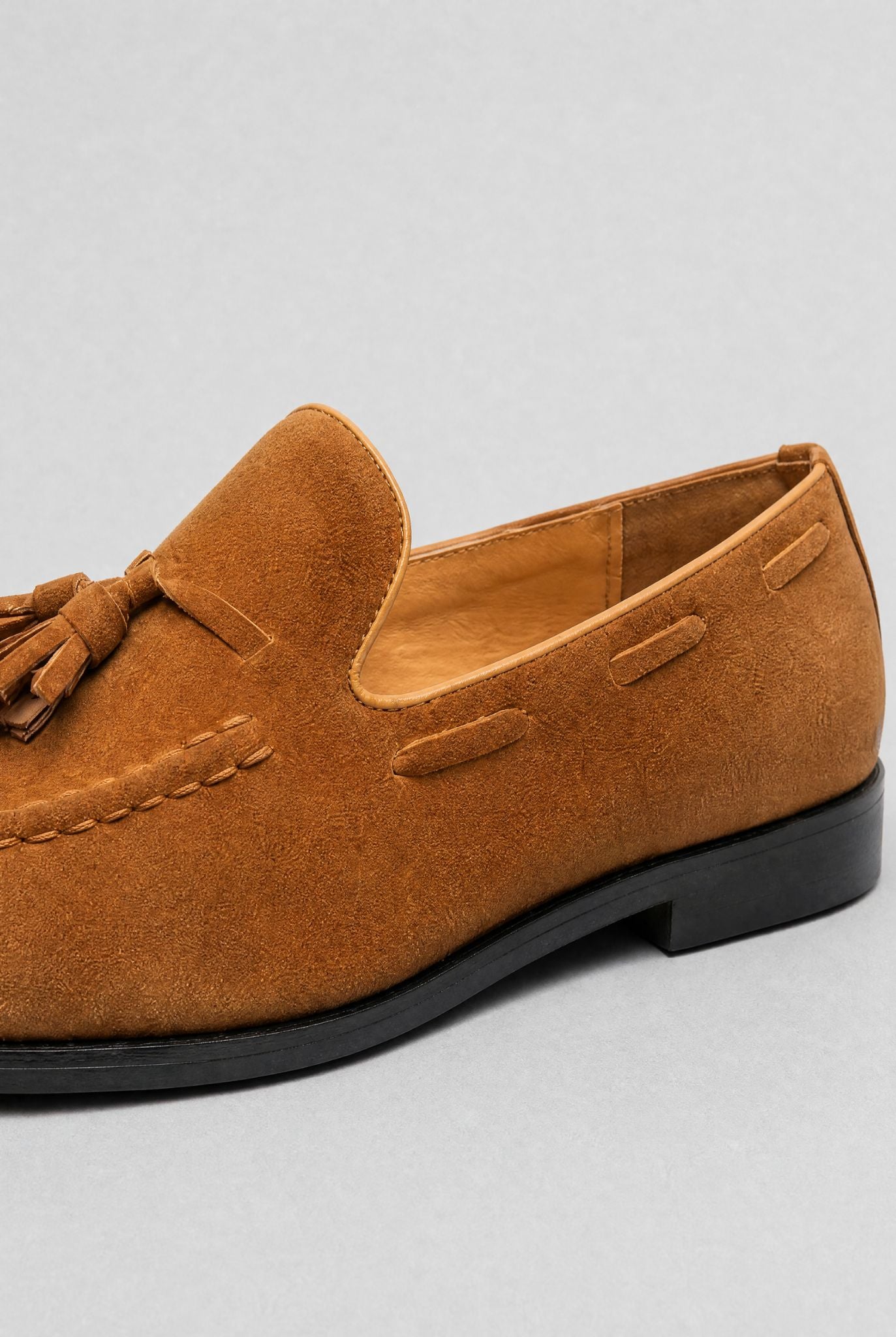 Mocassim Masculino Loafer em Camurça Roma
