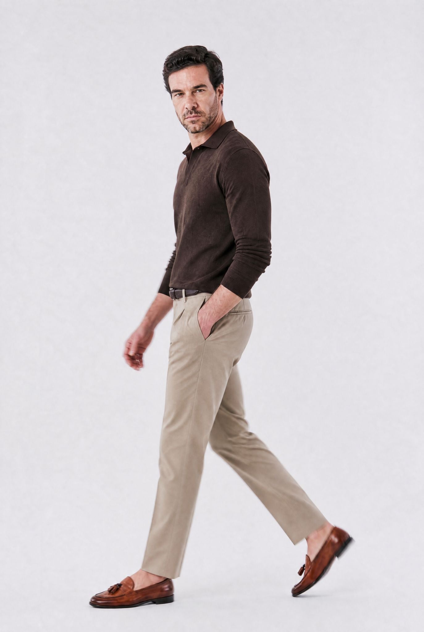 Mocassim Masculino Loafer em Couro Dublin