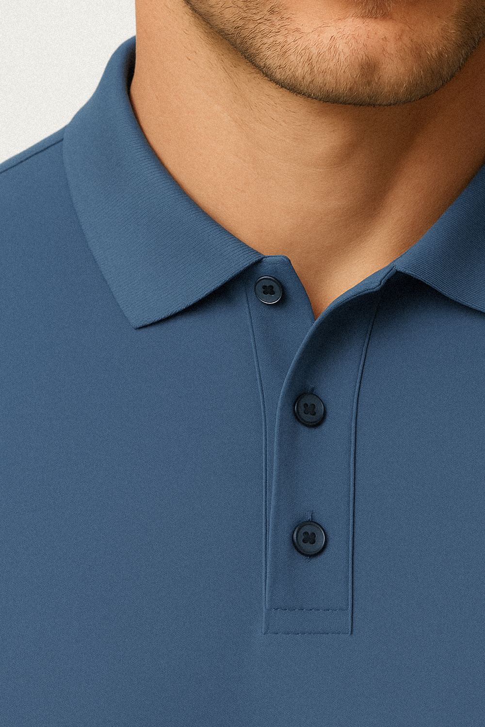 Camisa Polo Masculina em Seda Gelo Fiorinni