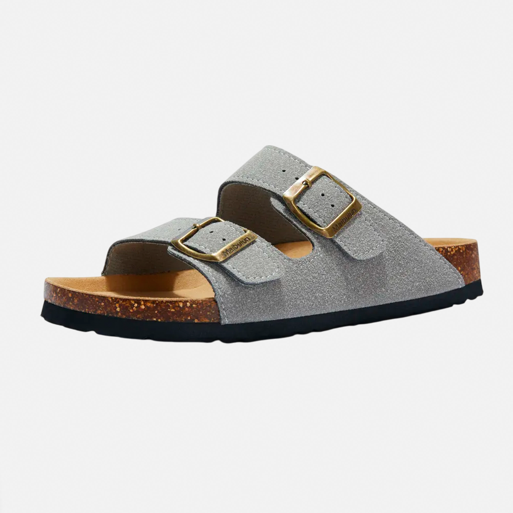 Sandália Masculina Birken Fiorinni cinza claro