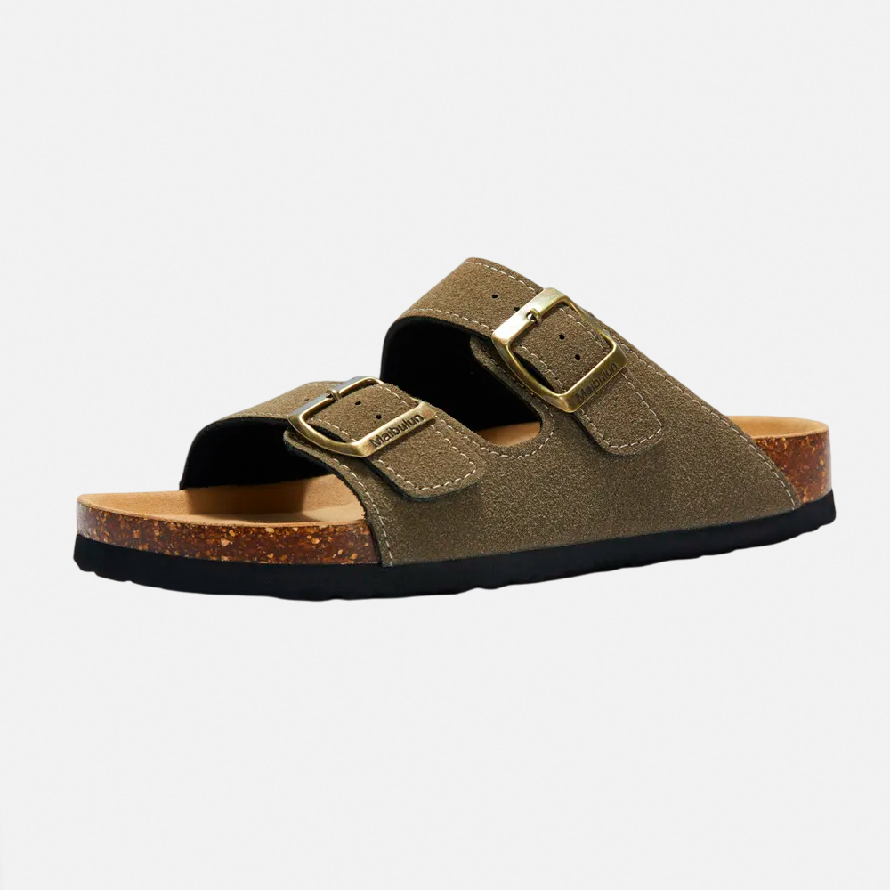 Sandália Masculina Birken Fiorinni verde musgo