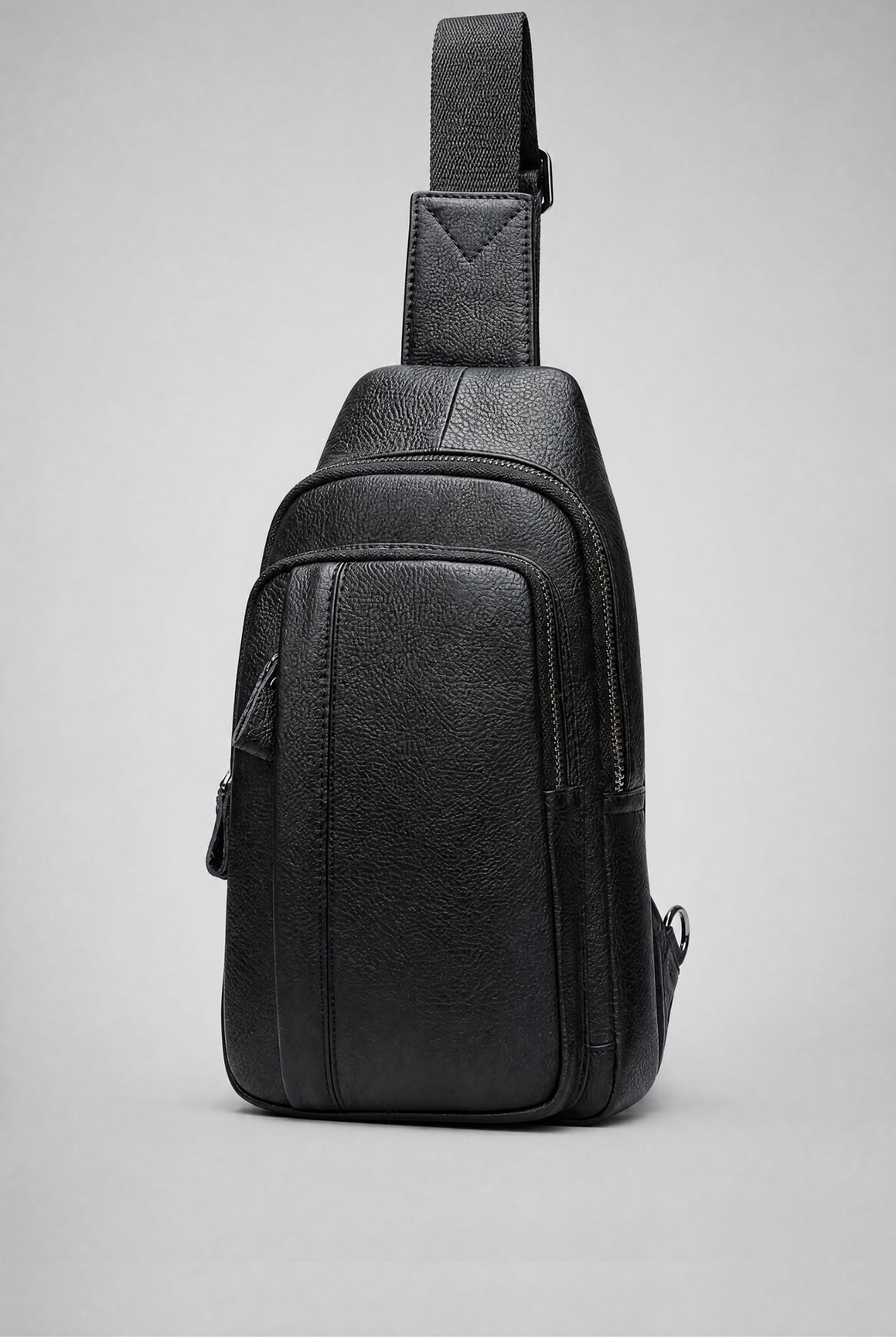 Shoulder Bag Masculina em Couro Lyon