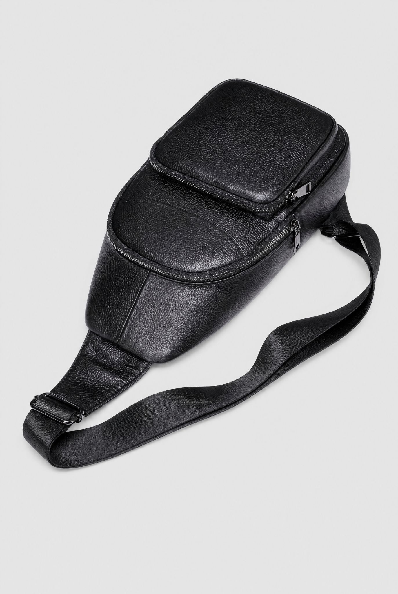 Shoulder Bag Masculina em Couro Turin